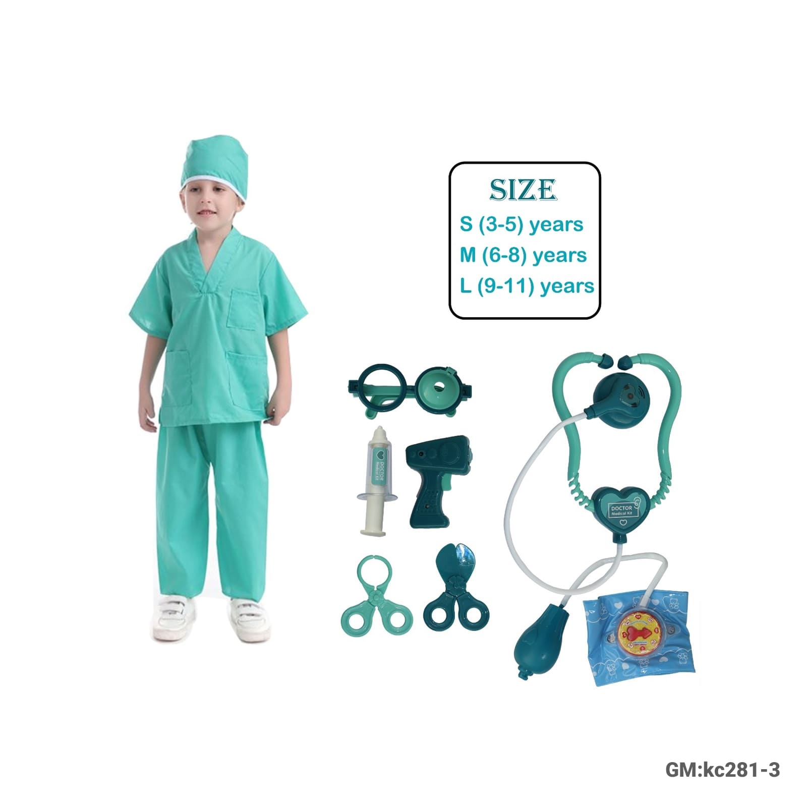 kids doctor "kc281-3"