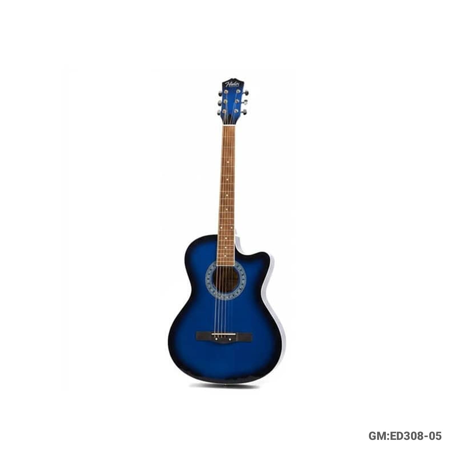 Classical Acoustic Guitar for Entertainment & Musical Practice – Full Size String Guitar (98 cm) – ED308-05