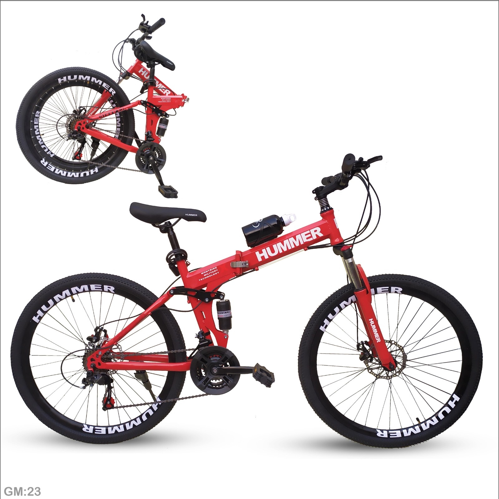Folding wire HUMMER Bicycle 24"