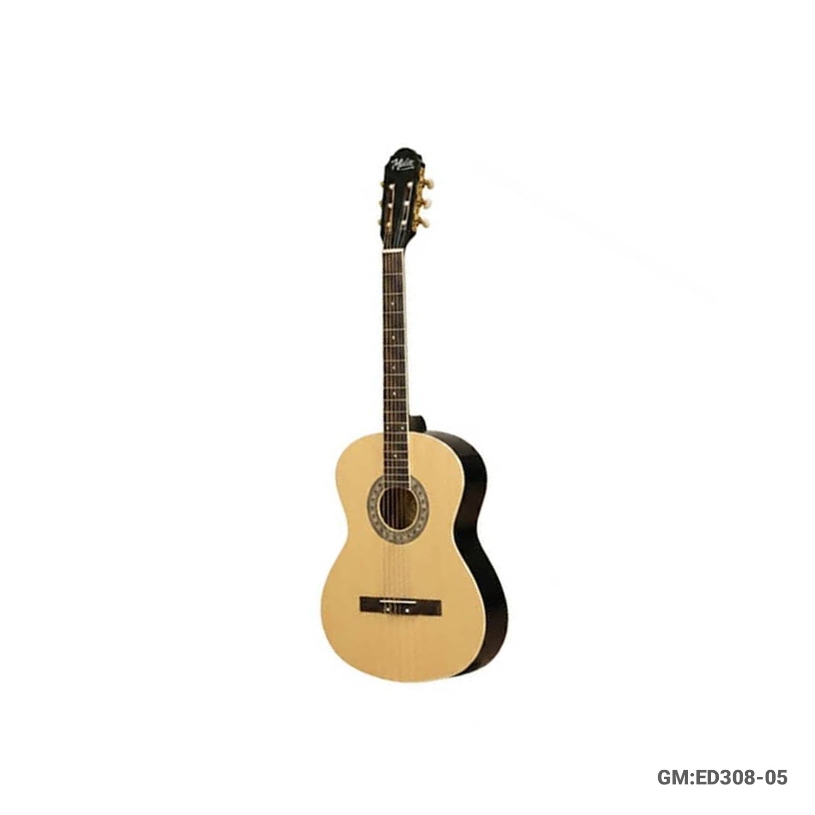 Classical Acoustic Guitar for Entertainment & Musical Practice – Full Size String Guitar (98 cm) – ED308-05