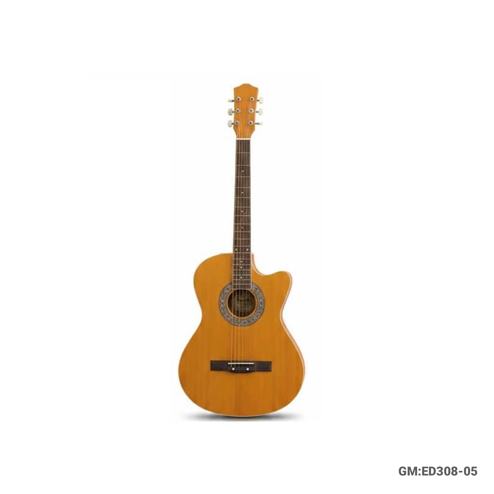 Classical Acoustic Guitar for Entertainment & Musical Practice – Full Size String Guitar (98 cm) – ED308-05