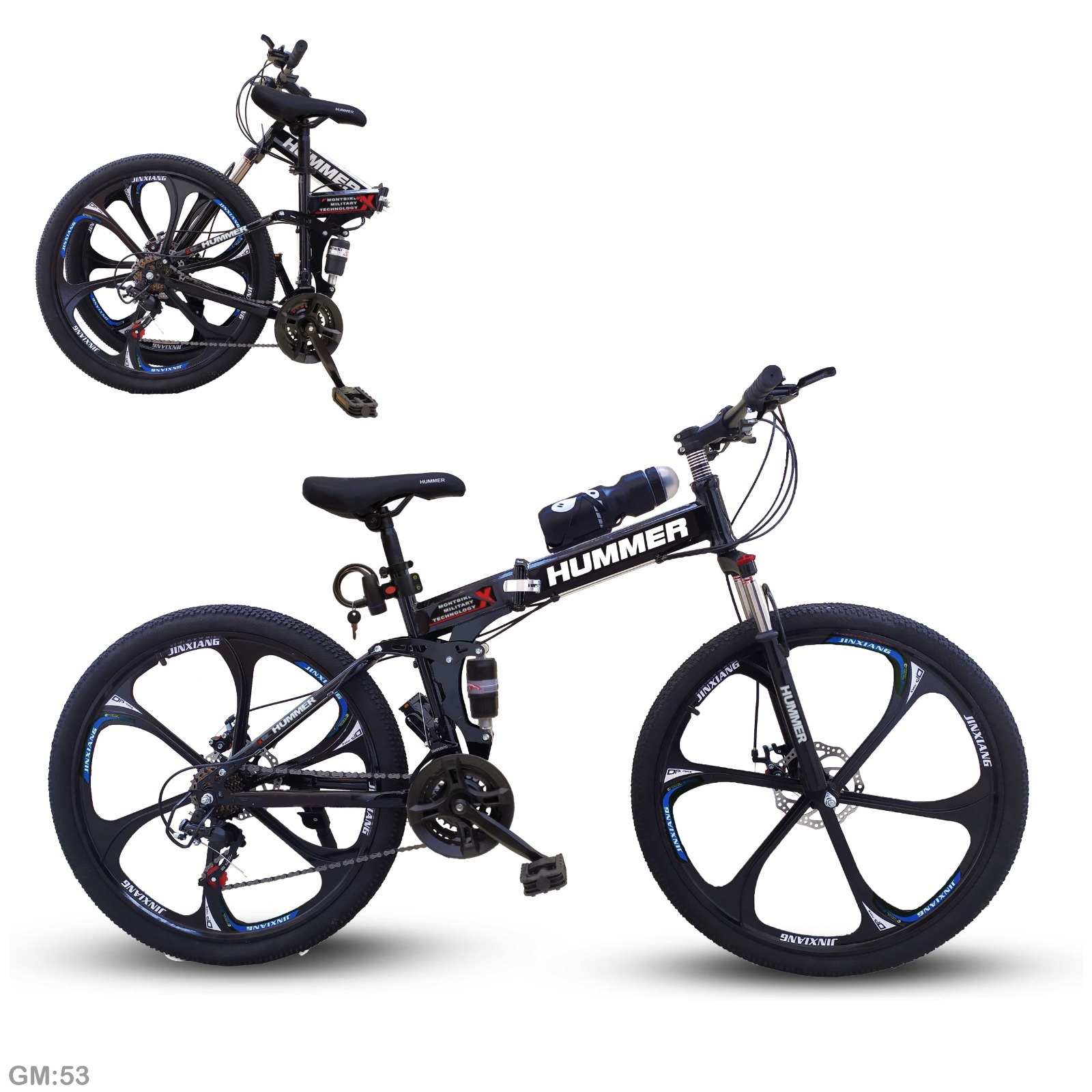 دراجة هامر قابلة للطي بحجم 26 بوصة