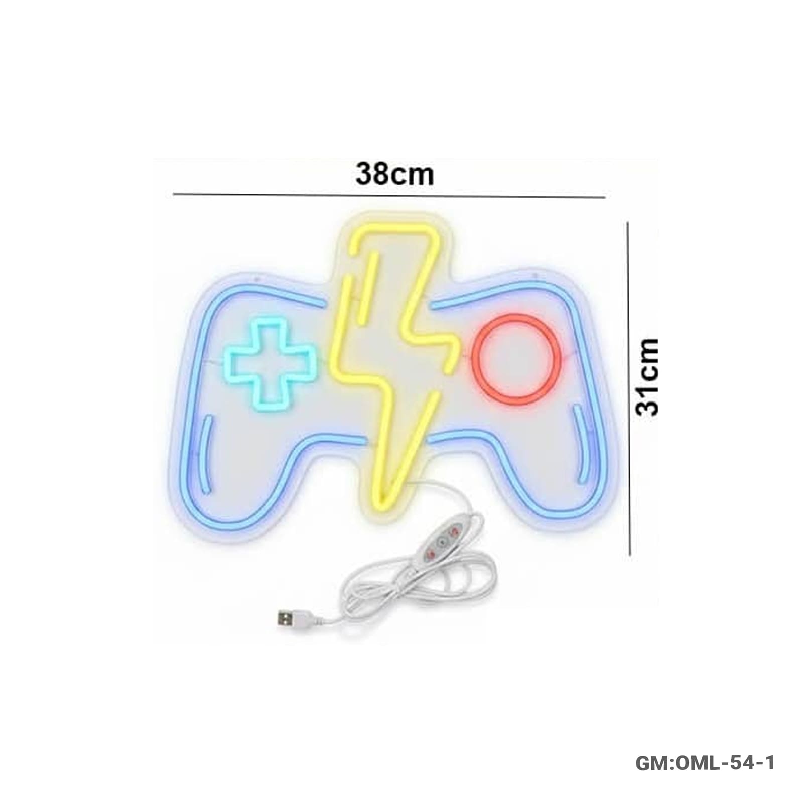 Gamer Room Decor LED Light Neon Sign (OML-54-1)