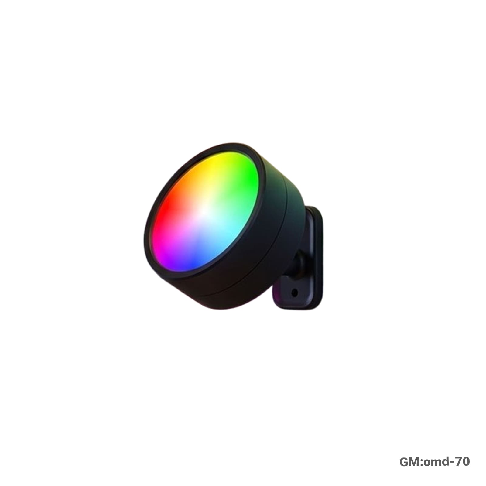 RGB Rechargeable LED Wall Light – 360° Rotating Magnetic Spotlight with Remote Control