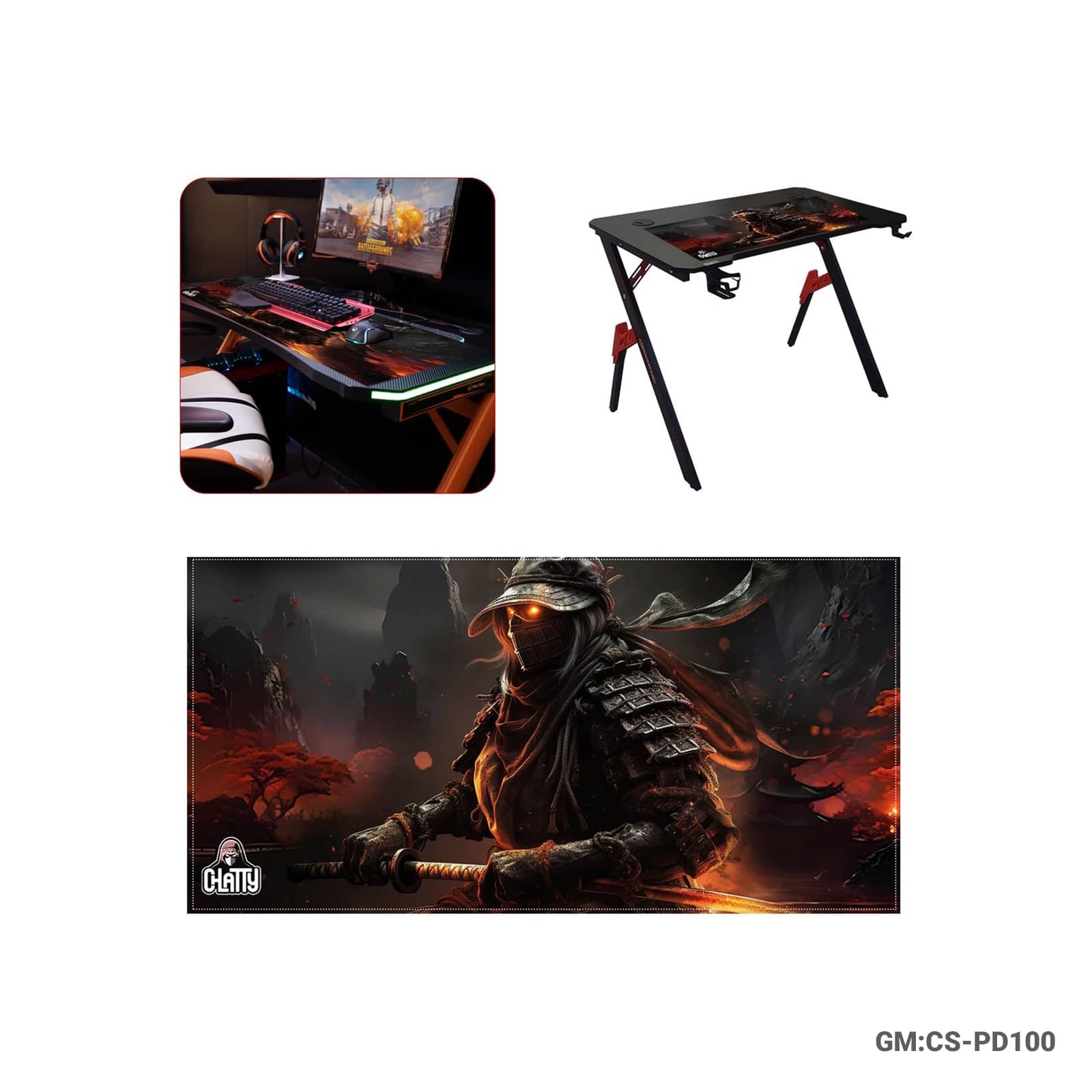 CHATTY Gaming Mouse Pad"CS-PD100"