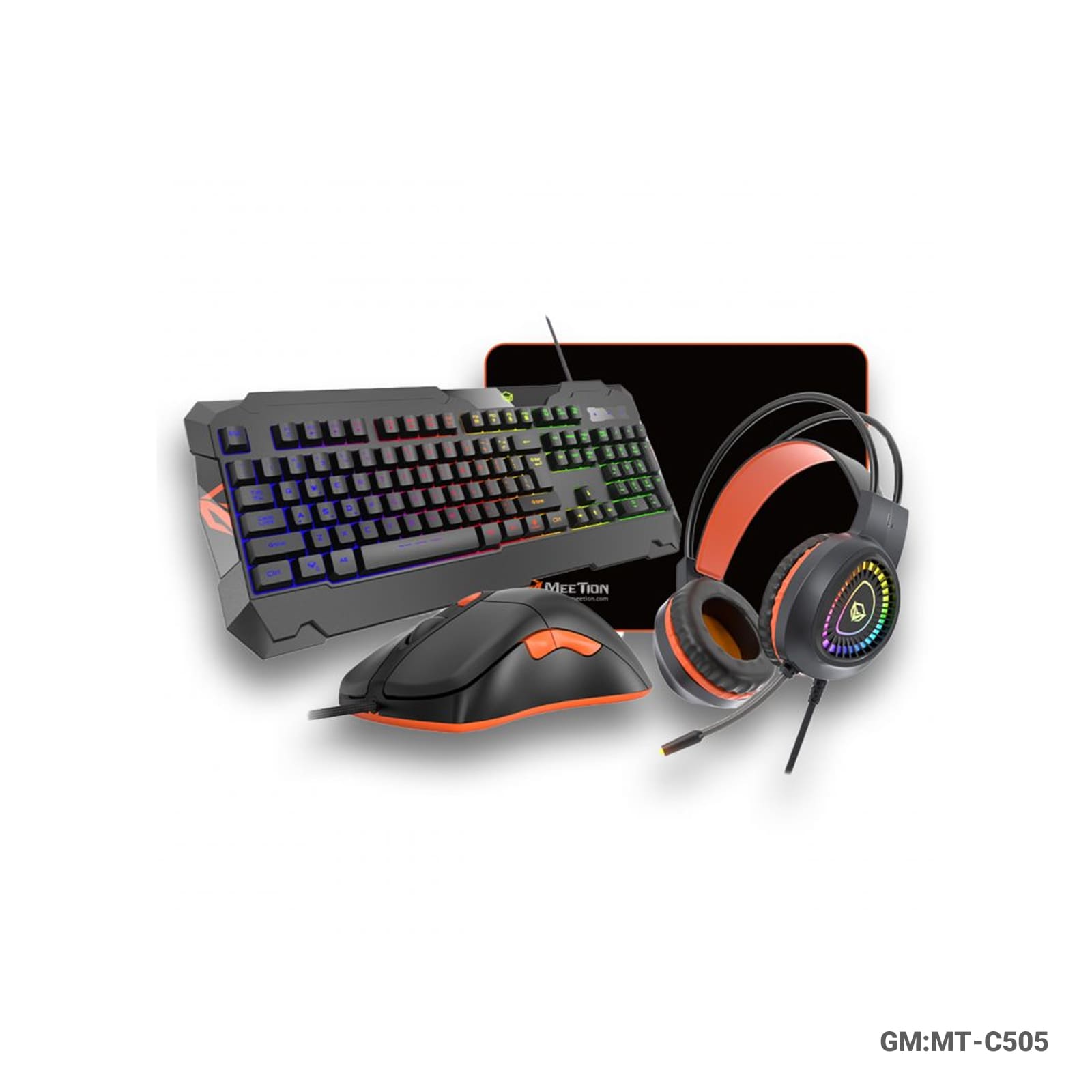 MEETION MT-C505 KITS FOR PC GAMING 4 IN 1 COMBO AR