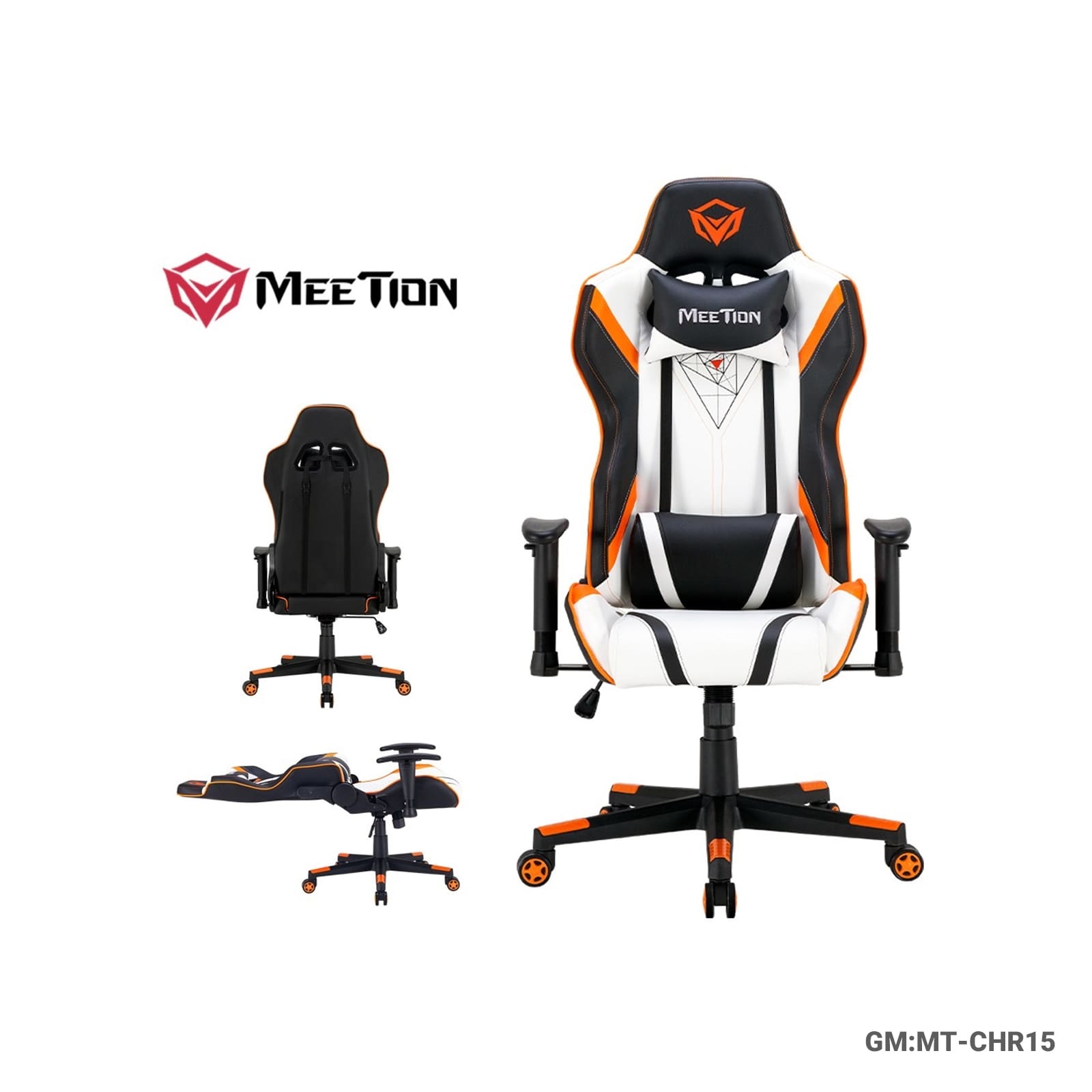 MEETION Adjustable backrest e-sport gaming chair "MT-CHR15"