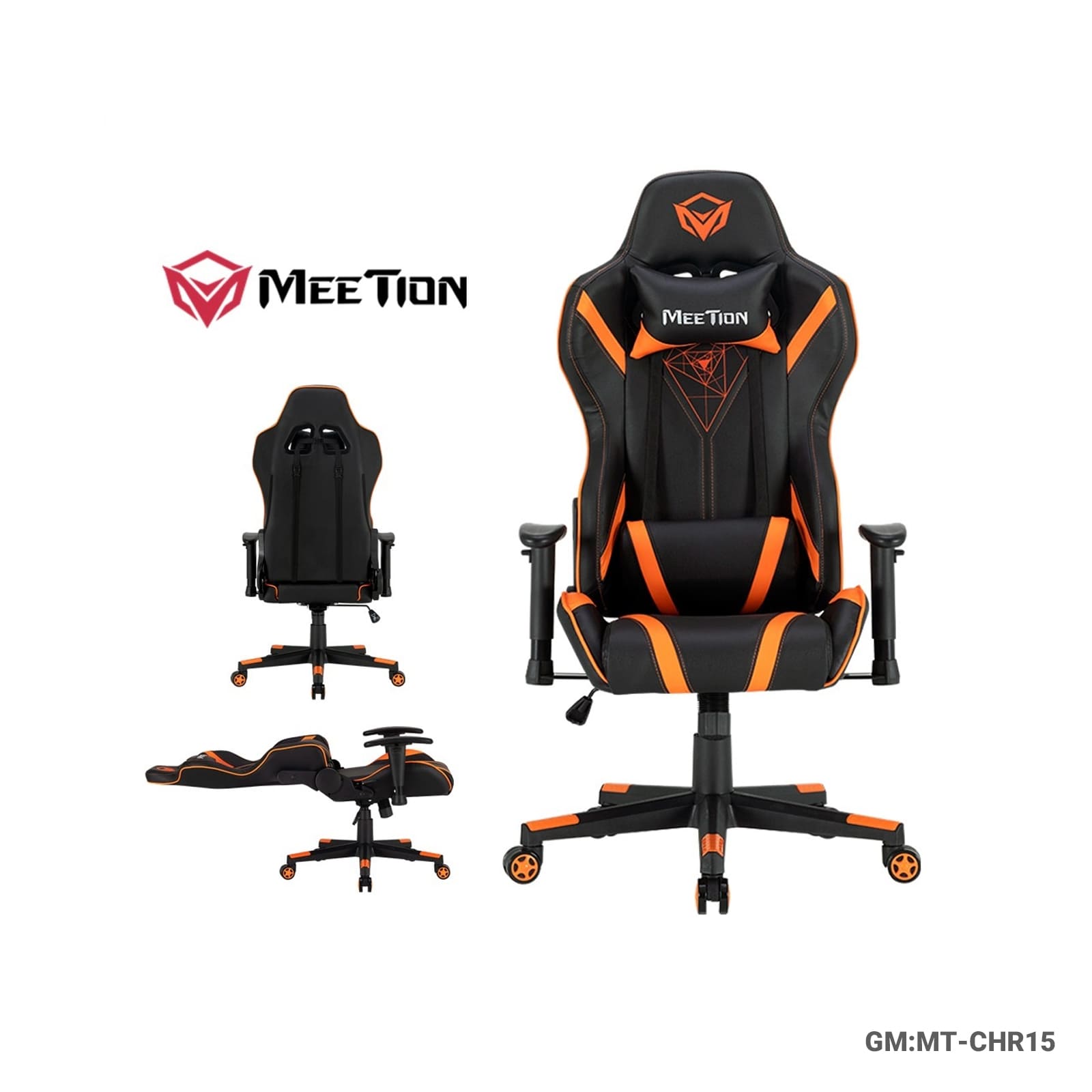 MEETION Adjustable backrest e-sport gaming chair "MT-CHR15"