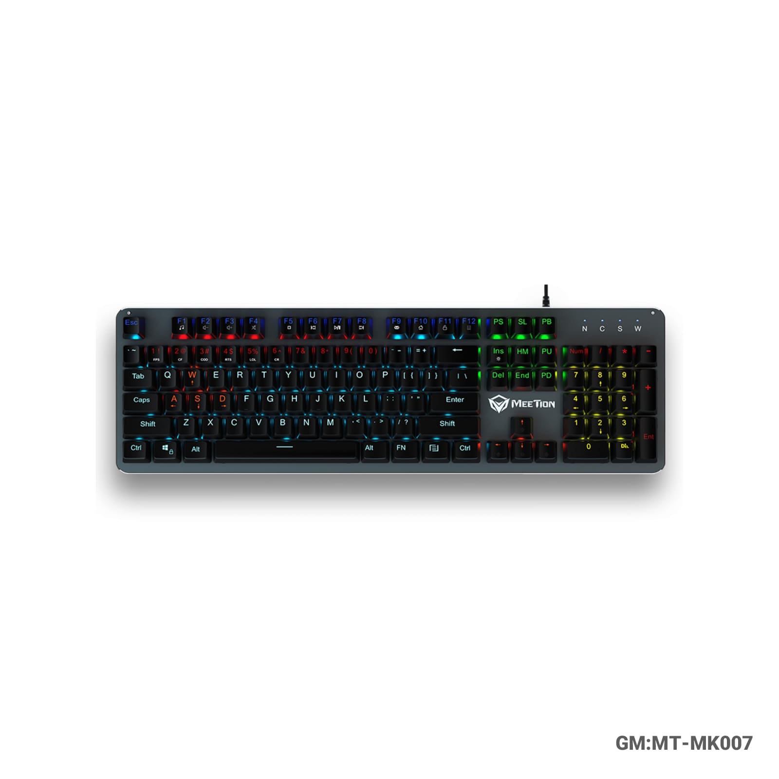 MT-MK007 لوحة مفاتيح ميكانيكية