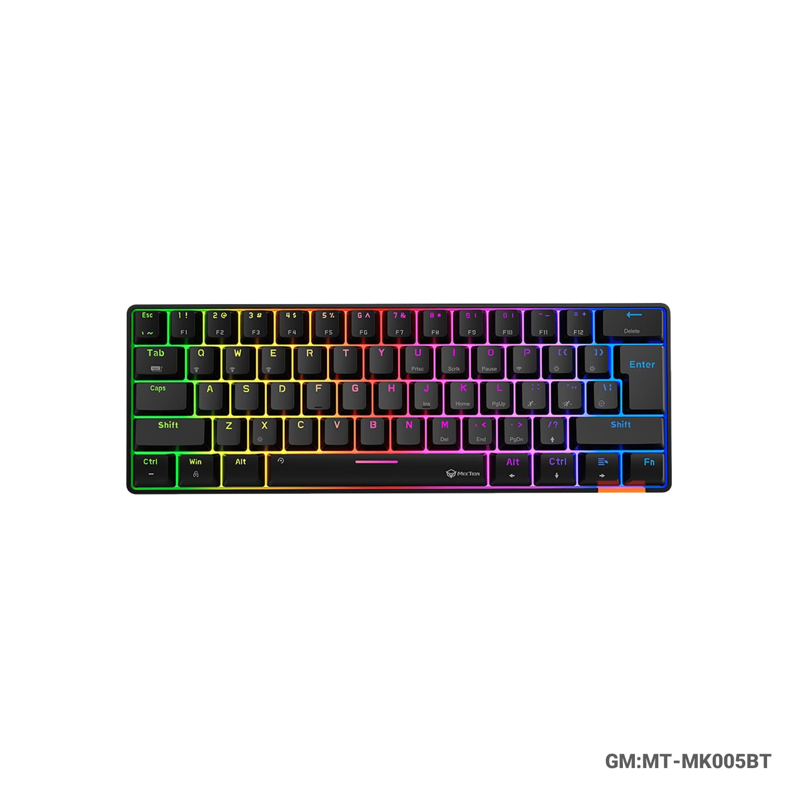 MEETION Dual Mode 60% Bluetooth Gaming Keyboard "MK005BT"