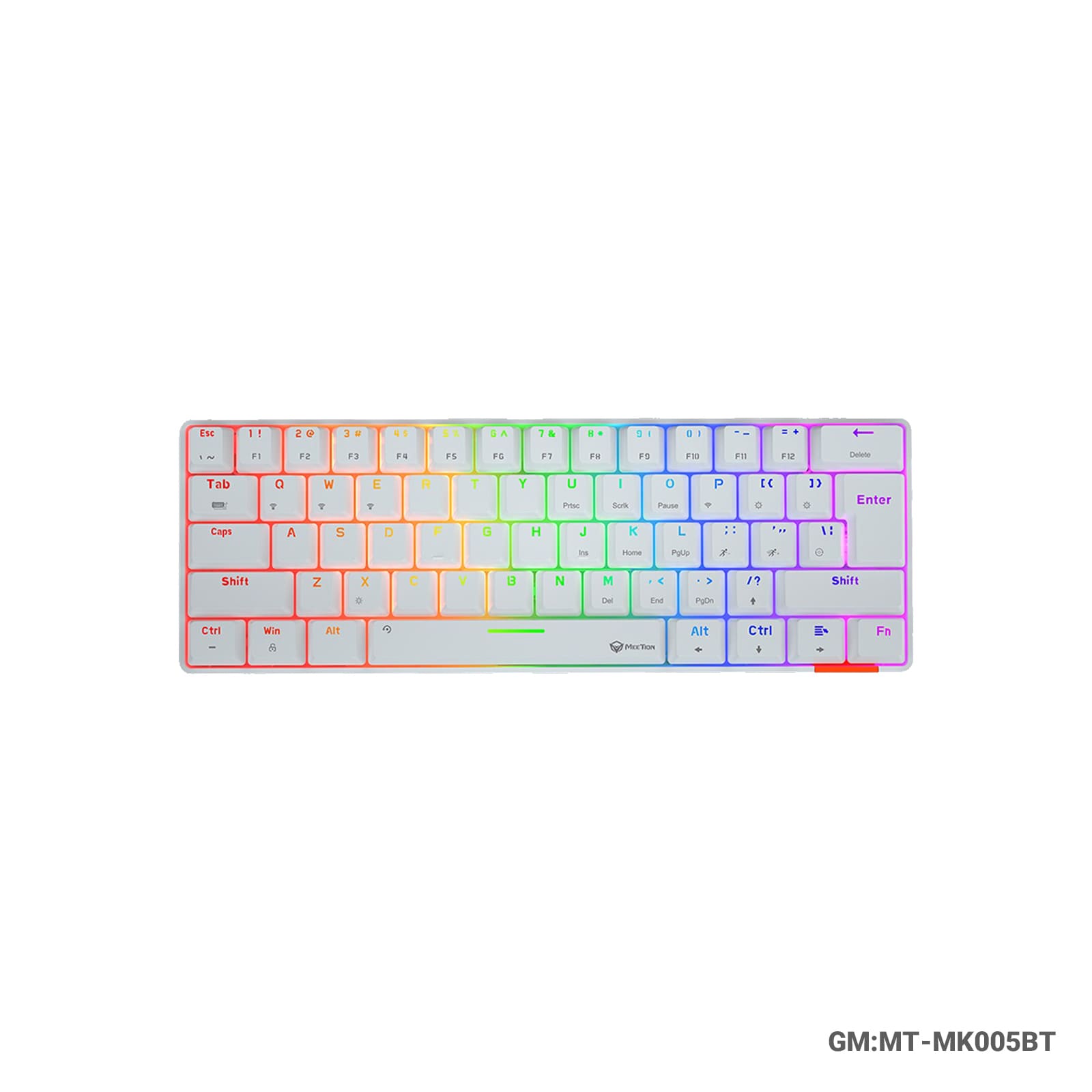 MEETION Dual Mode 60% Bluetooth Gaming Keyboard "MK005BT"