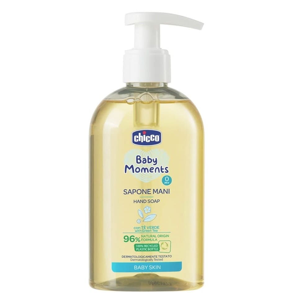 Chicco Baby Moments Hand Soap with Green Tea for Baby Skin 250ml (C10245)