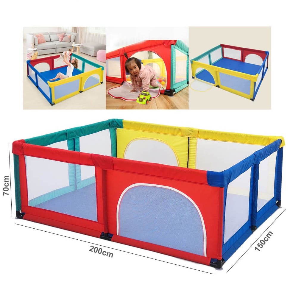 Multicolor Baby Playpen"PP237-2"