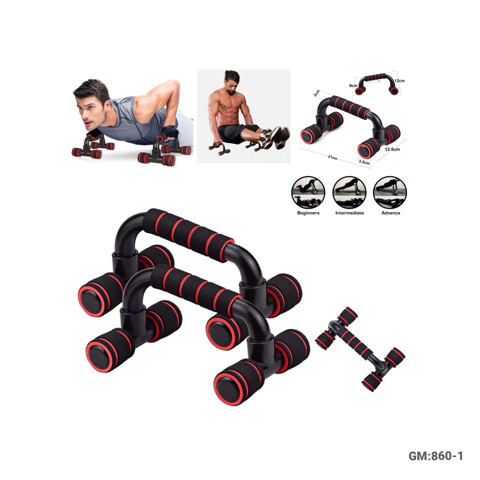 1 Pair Push Up Bar "860-1"