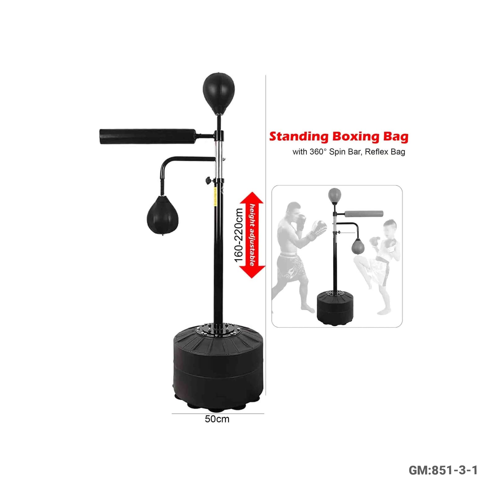 Standing Boxing Bag"851-3-1"