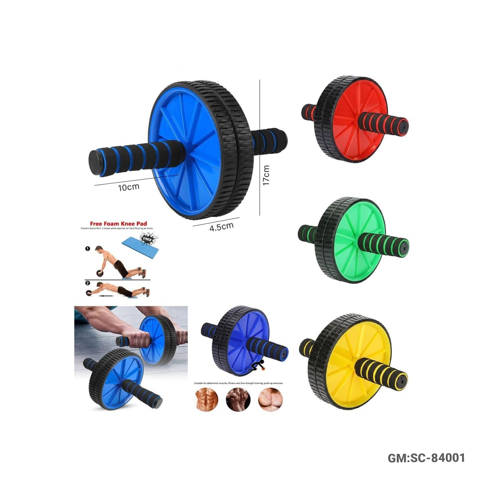 AB Wheel Roller Abdominal Exerciser – Chang Sport | SC-84001