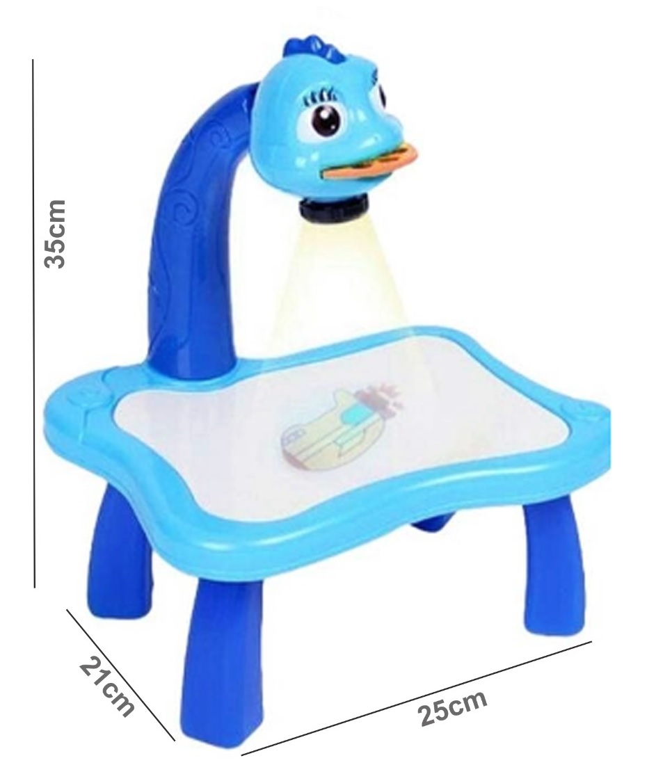 Children LED Projector Art Painting Table Desk "dc302-2"