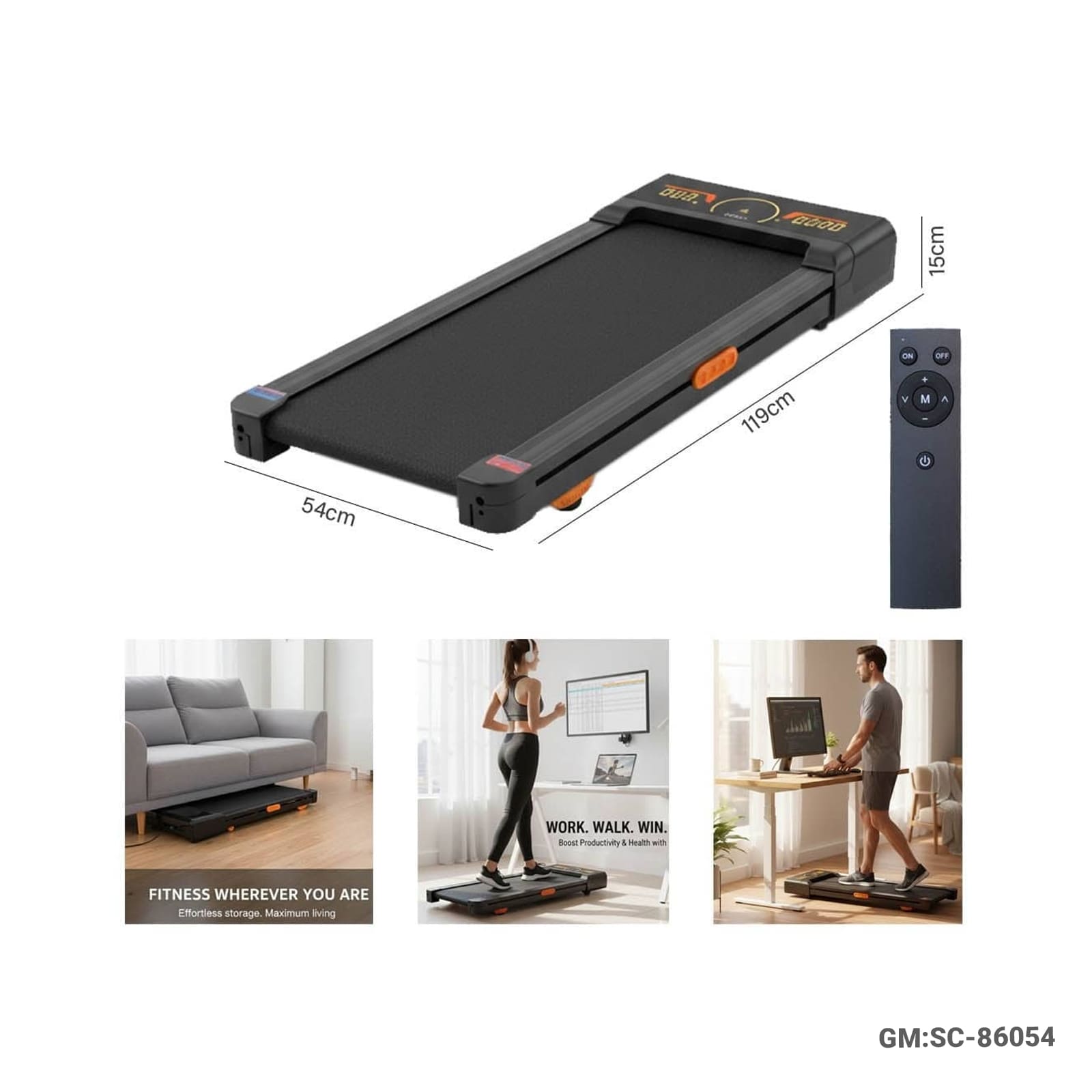 Under Desk Electric Walking Treadmill – Chang Sport | SC-86054