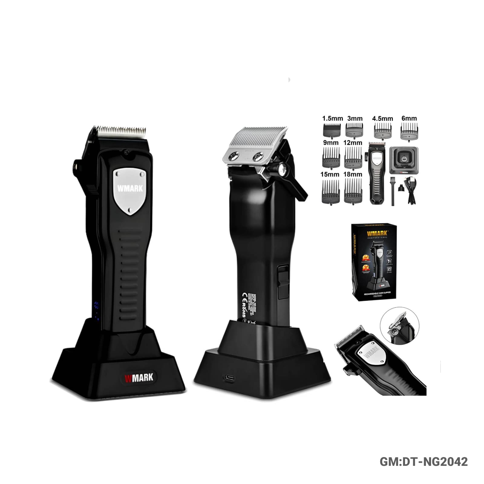 WMARK NG-2042 Metal Body Hair Clipper"DT-NG2042"