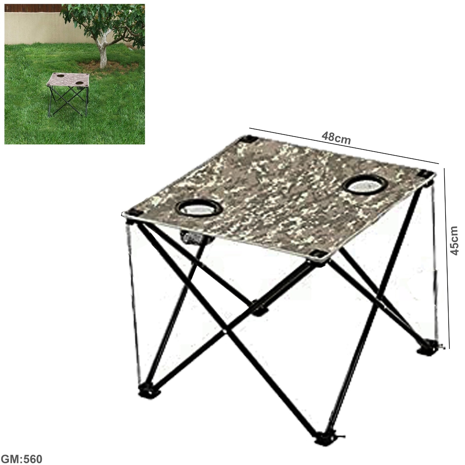 Easy Folding table "560-1"