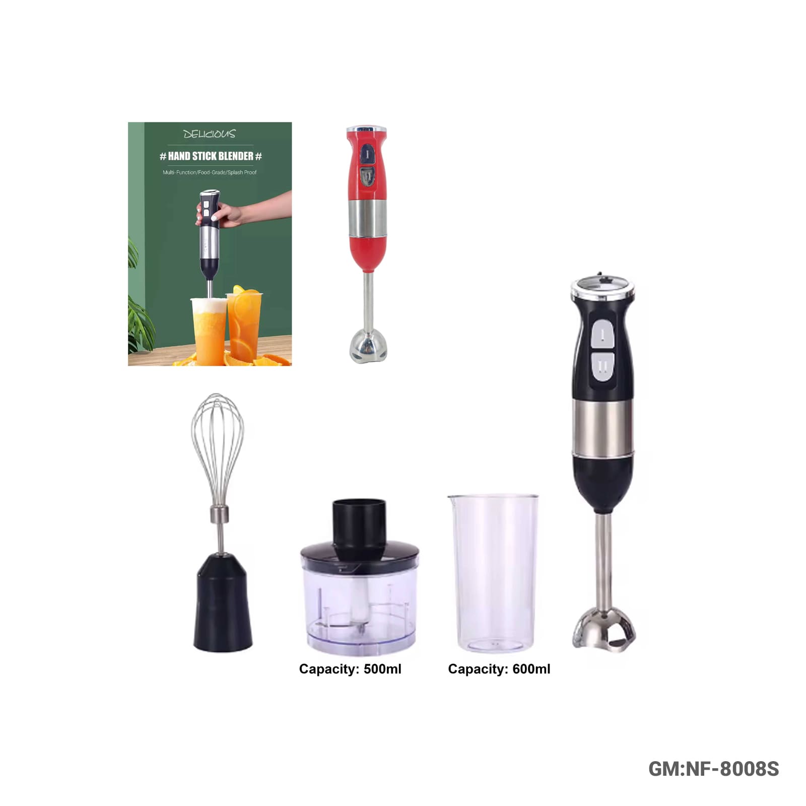 Hand Blender "NF-8008S"