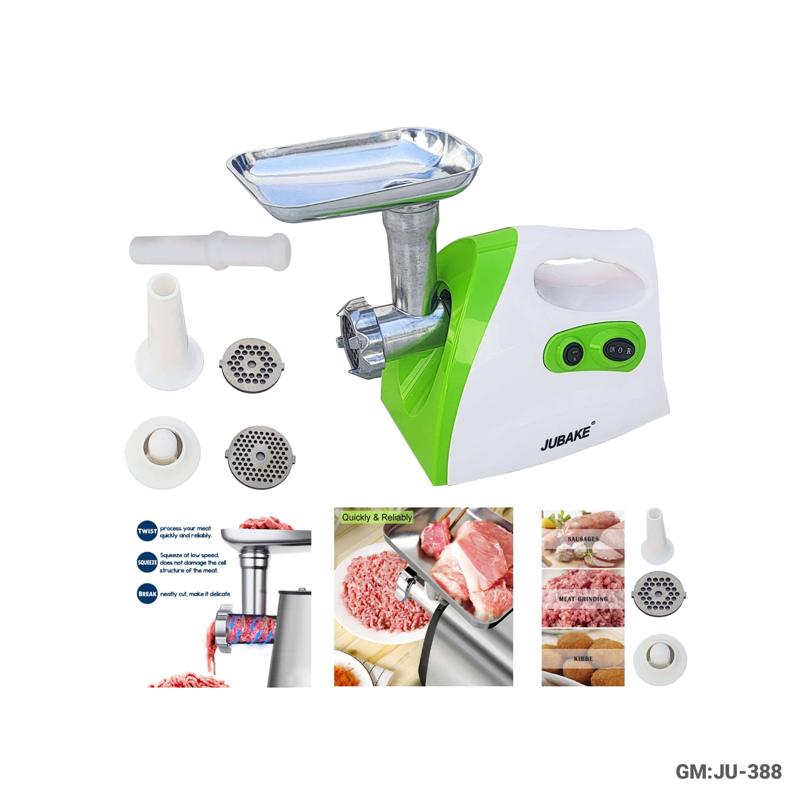 Electric Meat Grinder "JU-388"