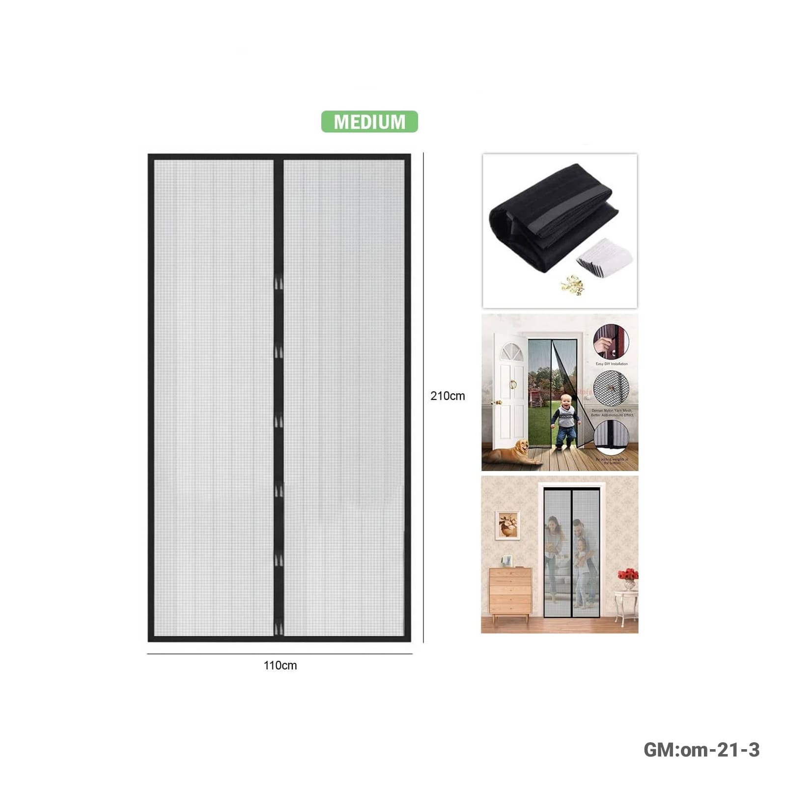 Magnetic Door Mesh"om-21-3"