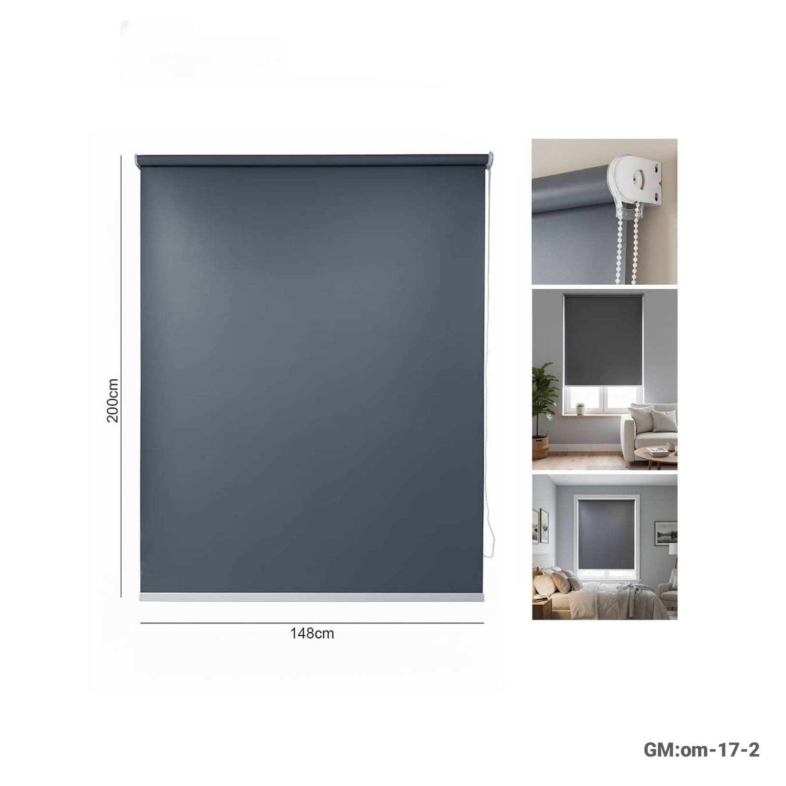 Blackout Roller Blind"om-17-3"