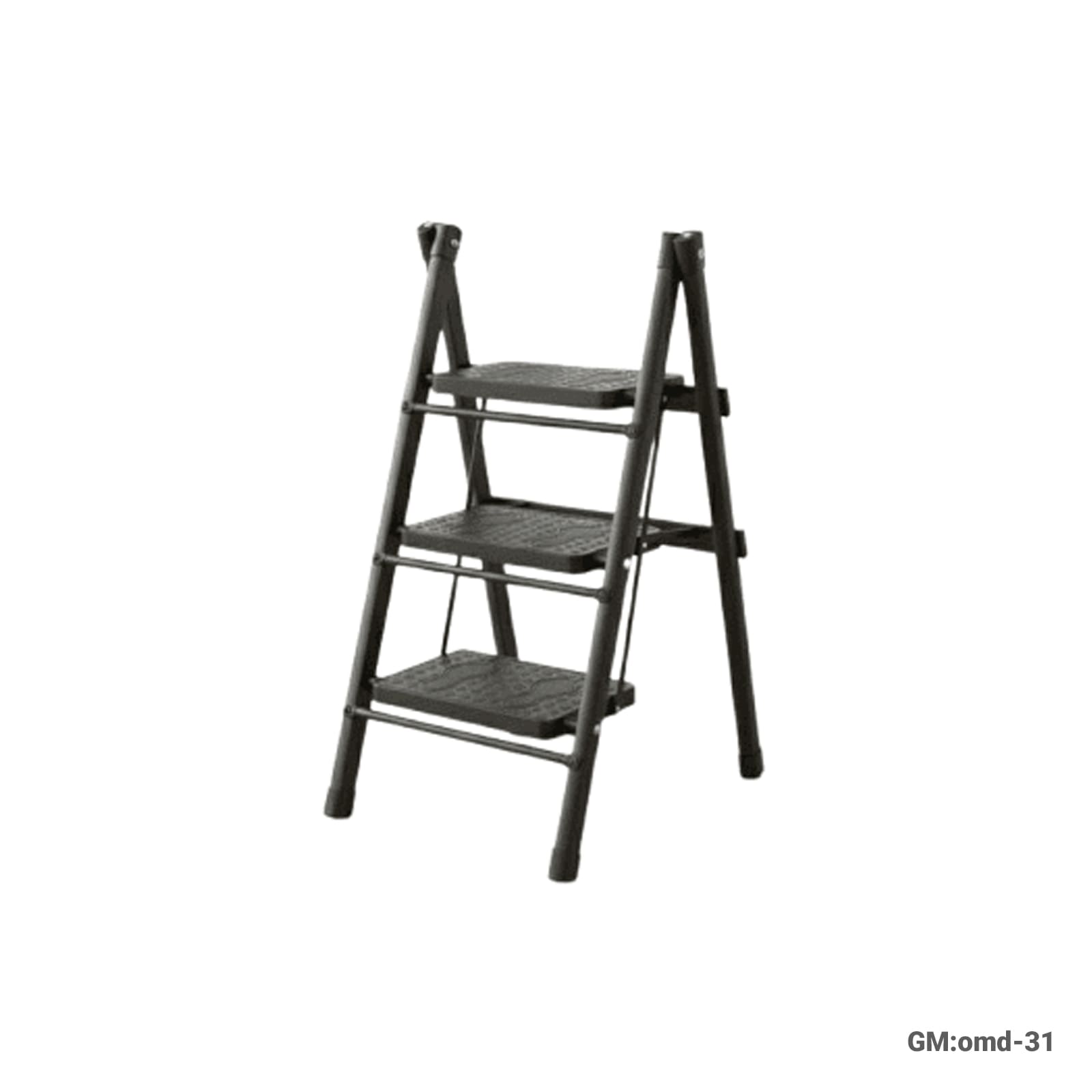 Household Folding 3-Step Stool Ladder – Strong, Safe & Space-Saving"omd-31"