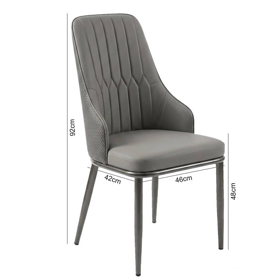 Lounge Side Chair (Upholstered Vanity & Guest Chair) – ch462-03