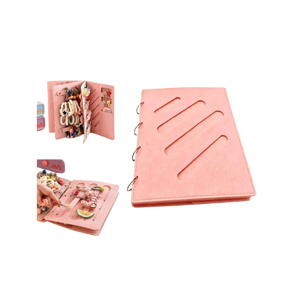 Hair Clip and Accessories Organizer Book