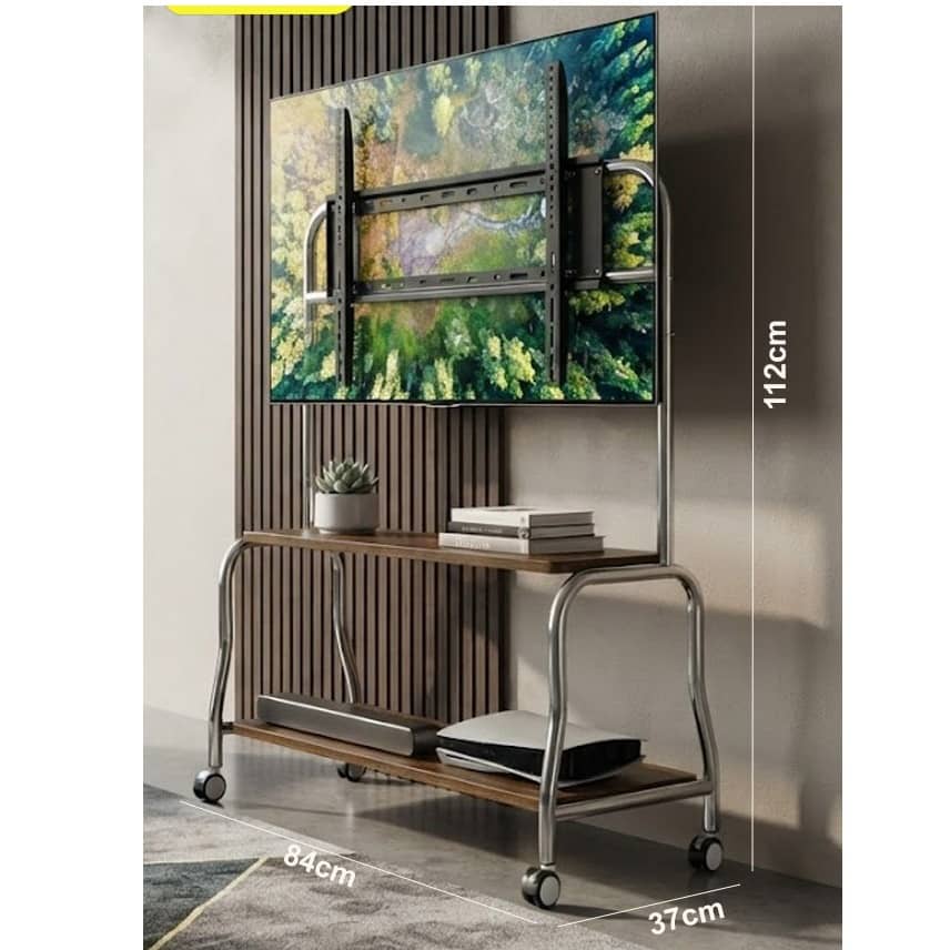 Rolling TV Stand for 32–75 Inch Screens (OM-97)
