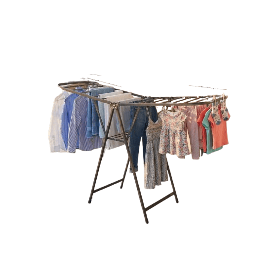 Foldable Carbon Steel Clothes Drying Rack (om-95)