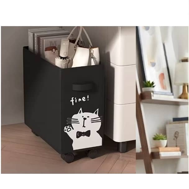 Slim Rolling Storage Cart (DT-1195)