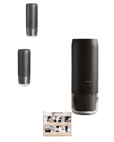 2-in-1 Portable Espresso Coffee Machine (OMD-84)