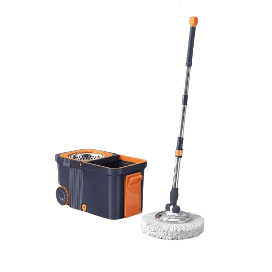 360° Automatic Spin Mop & Bucket Set with 4 Microfiber Refills (OMD-83)