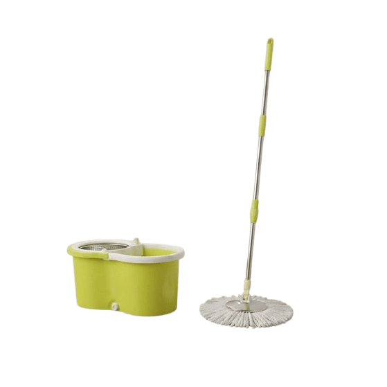 Automatic 360° Spin Mop with Bucket & 2 Microfiber Refills – OMD-85