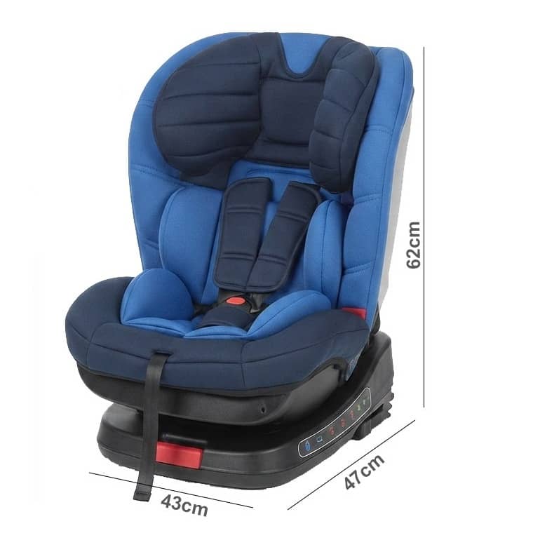 مقعد سيارة للأطفال الرضع الفاخر مع ISOFIX | 8 شهور - 3 سنوات | سعة 30 كجم - النموذج: "ca082-1"