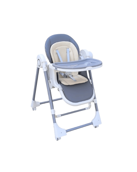 2-in-1 Multifunctional Baby High Chair with Electric Swing & Remote Control – 0–36 Months