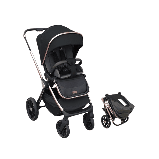 Premium Foldable Baby Stroller with Reversible Seat – 0–4 Years