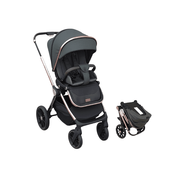 Premium Foldable Baby Stroller with Reversible Seat – 0–4 Years