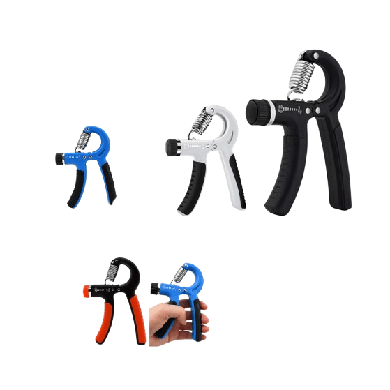 Adjustable Hand Grip Strengthener 5–60kg – Forearm & Finger Exercise Gripper