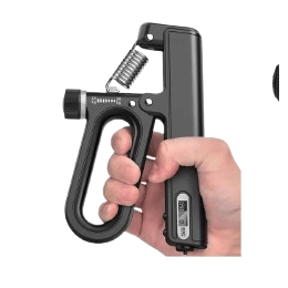 Adjustable Hand Grip Strengthener with Digital Counter 10–120kg – Heavy Duty Forearm Trainer