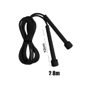 PVC Adjustable Skipping Rope 2.8M – Fitness Jump Rope for Adults & Kids