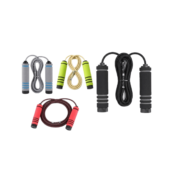 Adjustable Foam Handle Skipping Rope 2.9M – Soft Grip Fitness Jump Rope for Adults & Kids