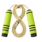 Adjustable Foam Handle Skipping Rope 2.9M – Soft Grip Fitness Jump Rope for Adults & Kids