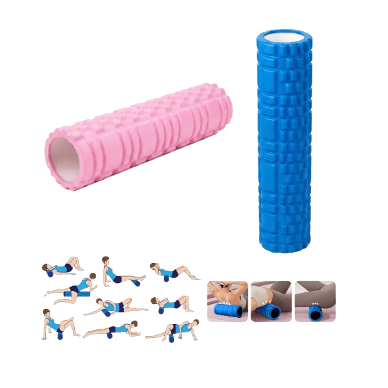 EVA Foam Massage Exercise Roller 60cm – High-Density Muscle Recovery Roller