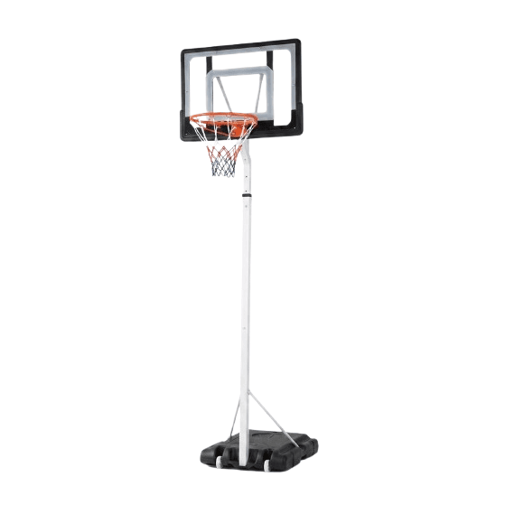 Adjustable Portable Basketball Hoop Stand with 95L Fillable Base – Height Adjustable 203–314cm