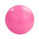 25CM Mini Anti-Burst Exercise Yoga Ball – Soft PVC Pilates & Balance Ball