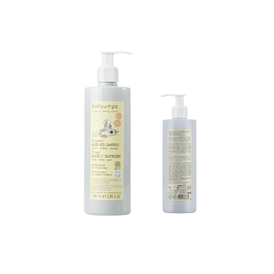 Dadaumpa Organic Certified Baby Wash & Shampoo 380ml – 12 Months+